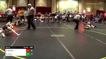 90 lbs Round 1 (4 Team) - Calan Manley, SEMO Indians vs Bobby Lima, The Untouchables Black