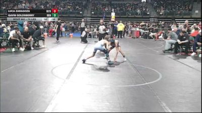 70 lbs Consi Of 16 #2 - Luca Zaragoza, Ruthless vs Gavin Goldsberry, Iron Horse