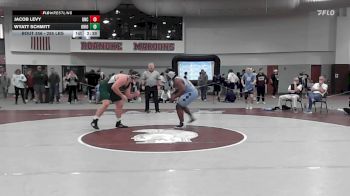 285 lbs Semifinal - Jacob Levy, North Carolina vs Wyatt Schmitt, Ohio