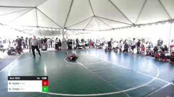 81 lbs Final - Manny Ayala, RedWave vs Nixen Thiele, Coachella Valley WC