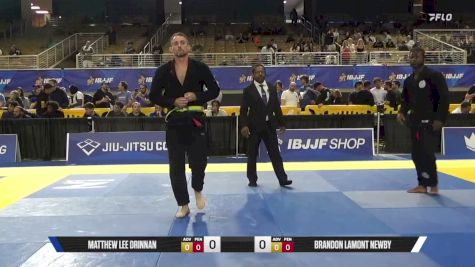 Brandon Lamont Newby vs Matthew Lee Drinnan 2026 Pan Jiu Jitsu IBJJF Championship