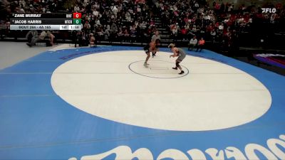 4A 165 lbs Cons. Round 2 - Zane Murray, Uintah vs Jacob Harris, Mountain Crest