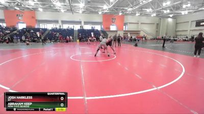 285 lbs Quarterfinal - Josh Harkless, RIT vs Abraham Keep, Penn State Behrend