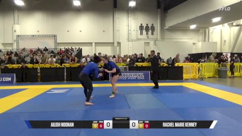 Rachel Marie Kenney vs Ailish Noonan 2025 World IBJJF Jiu-Jitsu No-Gi Championship