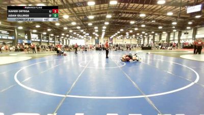 138 lbs Consi Of 8 #1 - Xavier Ortega, NJ vs Aidan Gillings, NY