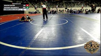 66 lbs Consolation - Deacon Salyer, Sperry Wrestling Club vs Zachary Walsmith II, Randall Youth Wrestling Club