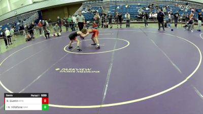 14U Boys - 84 lbs Semis - Nelson Villafane, Mat Assassins Wrestling Club vs Brody Gustin, Michigan Premier WC