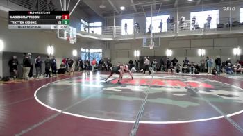 175 lbs Quarterfinal - Mason Matteson, West Valley (Spokane) vs Tayten Cissne, Chiawana