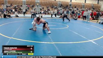 133 lbs Semifinal - Travis Moelter, UW-Eau Claire vs Drew Cooper, Iowa Central Community College