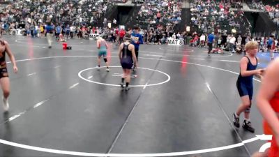 85-92 lbs Cons. Round 1 - Keira Crane, Minden Wrestling Club vs Bryton Stalder, Southern Valley Wrestling