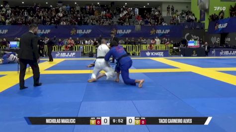 Tacio Carneiro Alves vs Nicholas Maglicic 2025 European Jiu-Jitsu IBJJF Championship