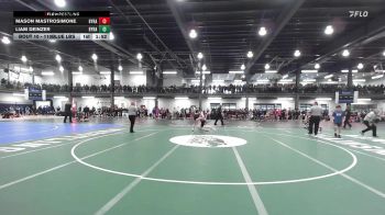 110Blue lbs Rr Rnd 1 - Mason Mastrosimone, Byram Hills/Briarcliff vs Liam Deinzer, Byram Hills/Briarcliff