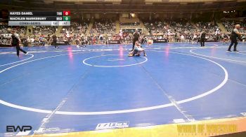 84 lbs Consolation - Hayes Daniel, Threestyle vs Macklen Marksbury, Michigan Premier Wrestling Club