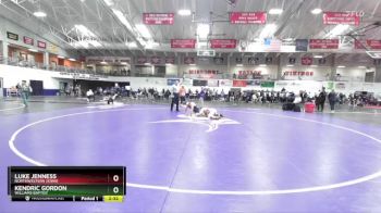 184 lbs Champ. Round 1 - Kendric Gordon, Williams Baptist vs Luke Jenness, Northwestern (Iowa)