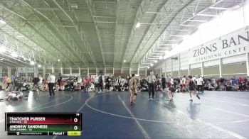 83 lbs Round 2 (4 Team) - Thatcher Purser, Utah Red vs Andrew Sandness, Team Champs