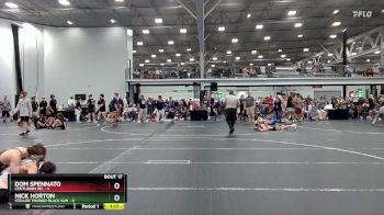 106 lbs Round 5 (8 Team) - Dom Spennato, Centurion WC vs Nick Horton, Steller Trained Black Sun