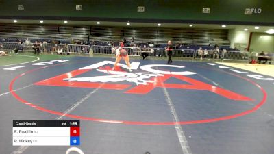 148 lbs Consolation - Ella Poalillo, NJ vs Ryen Hickey, CO