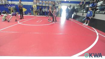 61 lbs Quarterfinal - Anthony Wardlow, Heat vs Jaxyn McCallie, Berryhill Wrestling Club