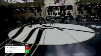 145 lbs Round Of 32 - Abraham Zaretsky, Paramus Catholic vs Michael Craft, Camden Catholic