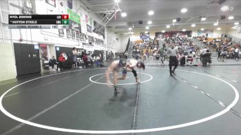 157 lbs Cons. Round 5 - Nyol Jenkins, Lancaster vs Hutton Steele, Santa Margarita