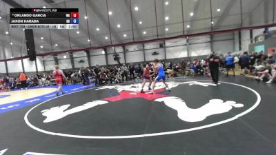 Junior Boys GR - 144 lbs Champ. Round 2 - Orlando Garcia, WA vs Jaxon Harada, OR
