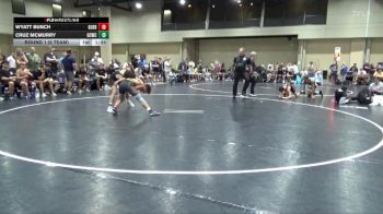 132 lbs Round 1 (6 Team) - Wyatt Bunch, Guerilla WC vs Cruz McMurry, Gulf Coast WC