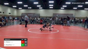 Consolation - Dalton Weber, Dynasty BadBoy (NJ) vs Cooper Mcarthur, Roundtree (GA)