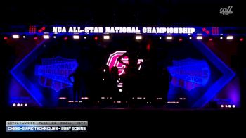 Cheer-riffic Techniques - Ruby Robins [2026 L1 Junior - Flex - D2 - Small Day 1] 2026 NCA All-Star National Championship