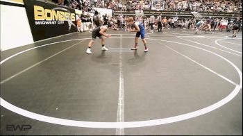 70 lbs Semifinal - Cooper Jones, Harrah Little League Wrestling vs Noah Noteboom, Shelton Wrestling Academy