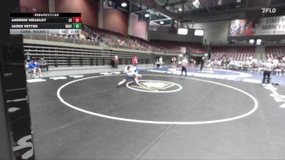 157 lbs Cons. Round 2 - Jaden Vetter, Unattached vs Andrew Weakley, Snow College