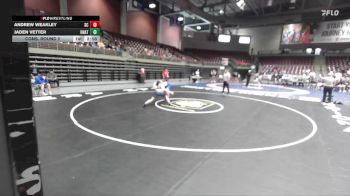 157 lbs Cons. Round 2 - Jaden Vetter, Unattached vs Andrew Weakley, Snow College