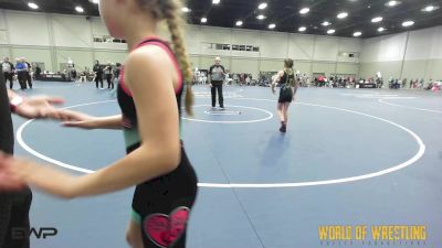 75 lbs Rr Rnd 5 - Khloe Weisinger, Team Washington K-6 vs Kimber Bryson, Sisters On The Mat OK Teal
