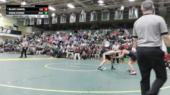 144 lbs 5th Place Match - Owen Patrizi, Mohawk vs Blake Cancel, Elyria