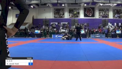 Emilio A. H-R. vs Alex Jacob Hodi 2019 Pan IBJJF Jiu-Jitsu No-Gi Championship