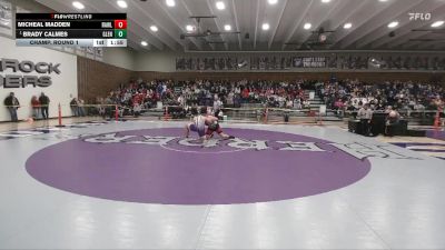 215 lbs Champ. Round 1 - Brady Calmes, Glenrock vs Micheal Madden, Rawlins
