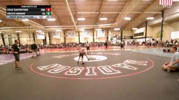 75.9 lbs Rr Rnd 2 - Cole Santmyers, Front Royal Wrestling Club vs Rocco Misero, FCA Wrestling