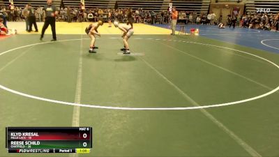 105 lbs Cons. Semi - Reese Schild, Chatfield vs Klyd Kresal, Mille Lacs