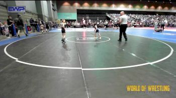 49 lbs Round Of 16 - Hudson Brandt, Fallon Outlaws Wrestling Club vs Jack Pederson, Summit Wrestling Academy