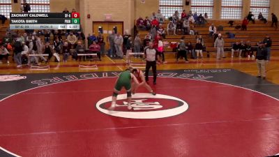 285 lbs Day 2 (showcase Match) - Zachary Caldwell, St. Francis A vs Takota Smith, Pioneer