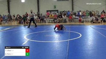 70 lbs Prelims - Tristyn Ulloa, Highlander Youth vs Steele Fury, South Central Punishers