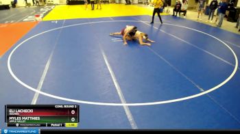 160 lbs Cons. Round 2 - Eli Lachecki, Holmen vs Myles Matthies, Apple Valley
