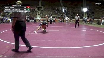 1-5A 145 Semifinal - Milly Crain, Tallassee vs Kendall Claybrook, Dadeville High School