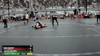 126 lbs Semis (4 Team) - Mason Whitney, Mat Assassins Black vs Max Mooney, Impact Silver