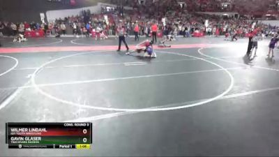 150 lbs Cons. Round 3 - Gavin Glaser, Two Rivers Raiders vs Wilmer Lindahl, IGH Youth Wrestling