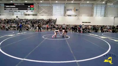 85 lbs Semifinal - Bria Drnek, B2 Wrestling vs Avery Mancini, BH-BL Youth Wrestling