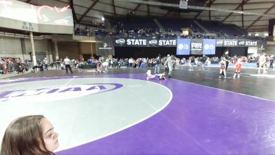 51-56 lbs Cons. Round 1 - Grace Andrews, Gig Harbor Grizzlies Wrestling Club vs Peyton Comer, Unattached