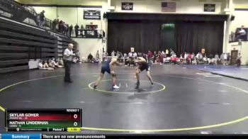 160 lbs Round 1 (8 Team) - Skylar Gomer, Moody Hs vs Nathan Linderman, Leeds