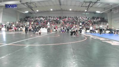 52 lbs Consolation - James Duncan, Pin-King All Stars vs Logan Cariker, Collinsville Cardinal Youth Wrestling