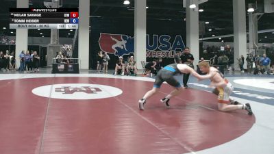80 kg Cons. Rd Of 16 - Nolan Savage, Steller Trained Wrestling vs Tomm Heiser, RT Elite Wrestling