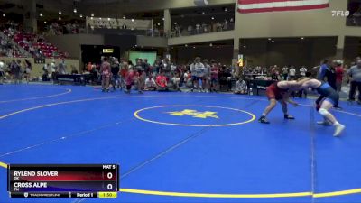 138 lbs Champ. Round 2 - Rylend Slover, OK vs Cross Alpe, TN